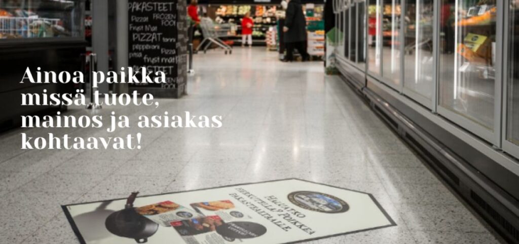 Loppuvuoden myymälämainoskampanjat – varaa paikkasi ennen joulua